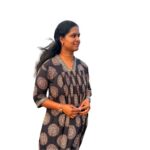 Co Ord Set Kurti with Kalamkari Print