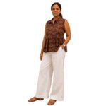 Sleeveless Short Kurti Set